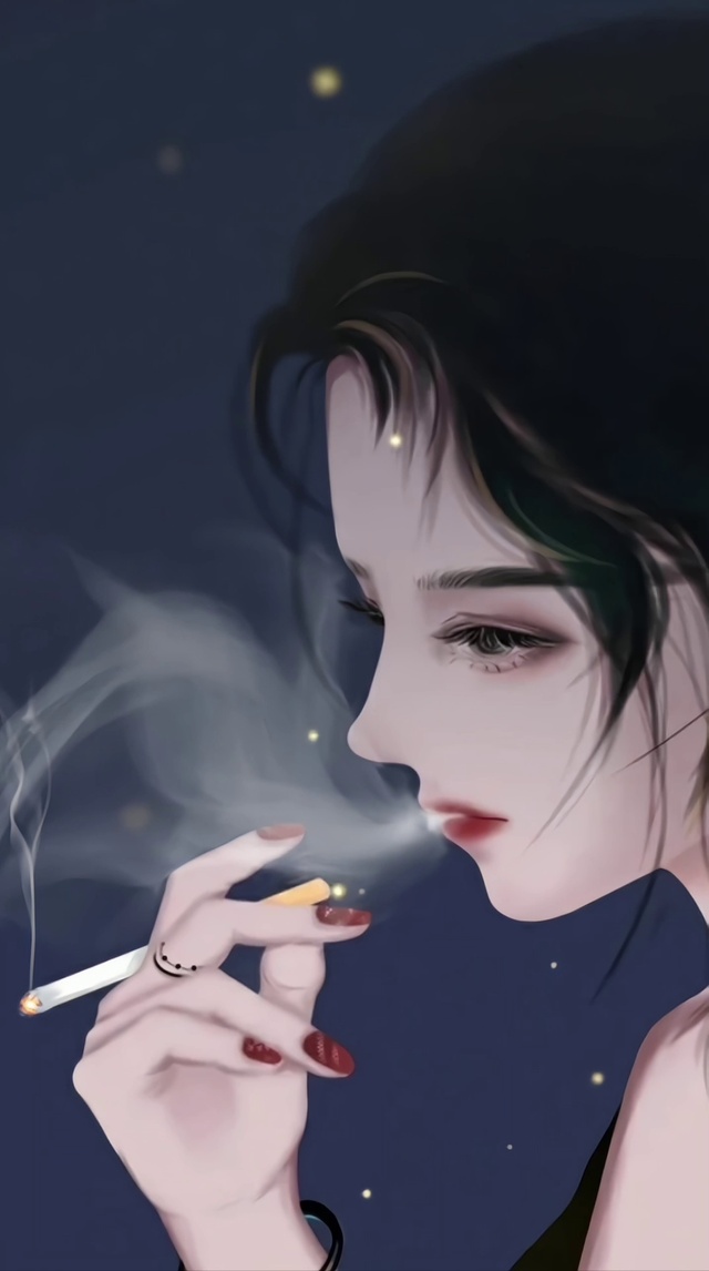 空虚寂寞的美女