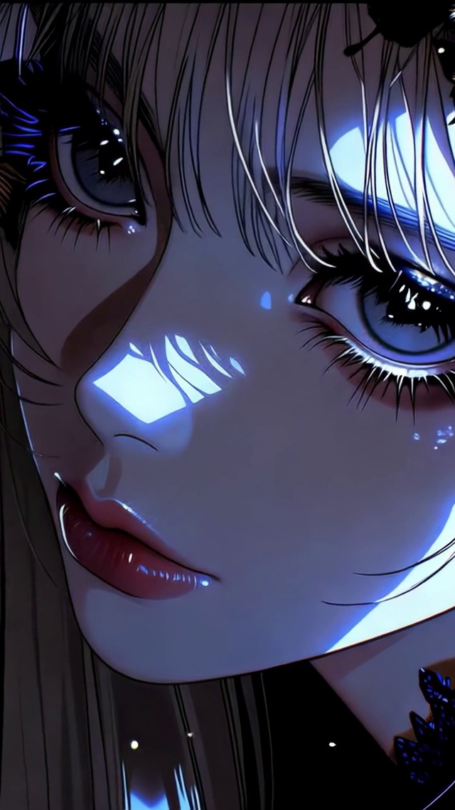 暗夜蓝蝶少女