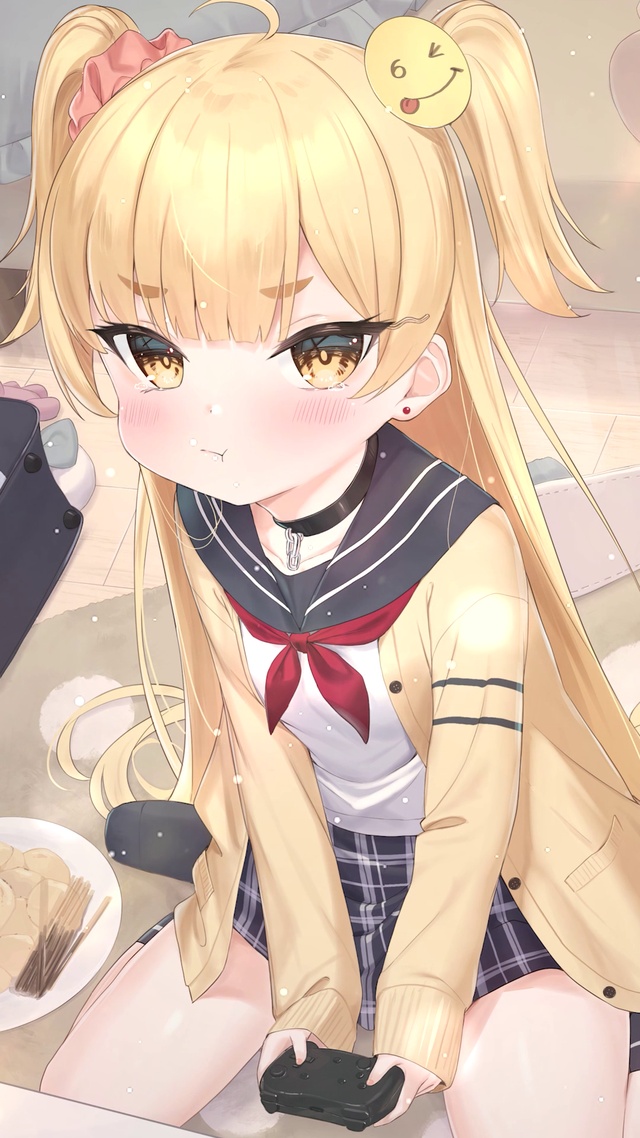 可爱俏皮少女