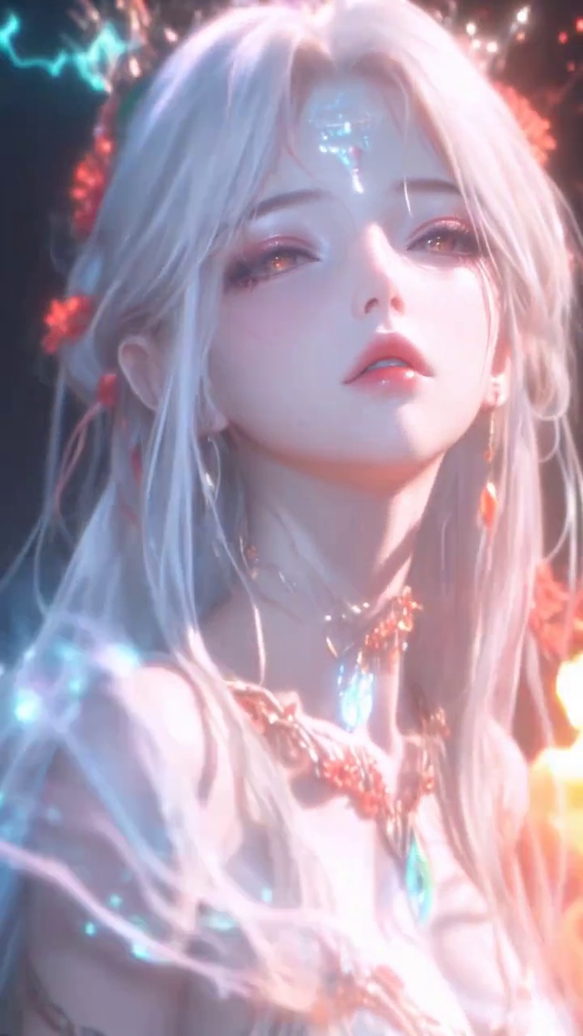 可爱清纯的玄幻古风动漫美女