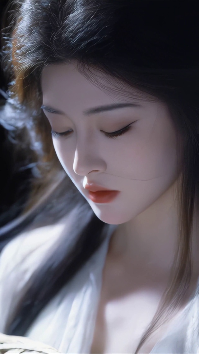 清新脱俗古装美女4k高清