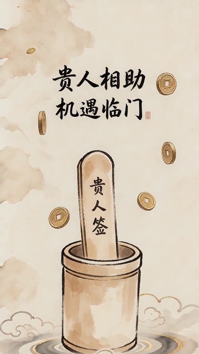来跟贵人签