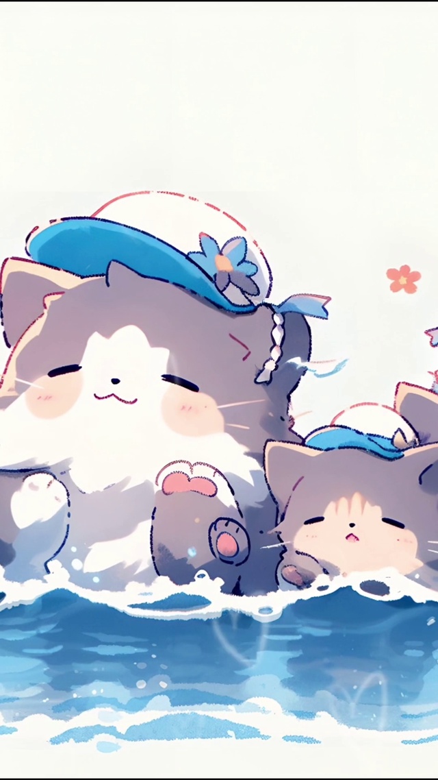 2K 度假小猫