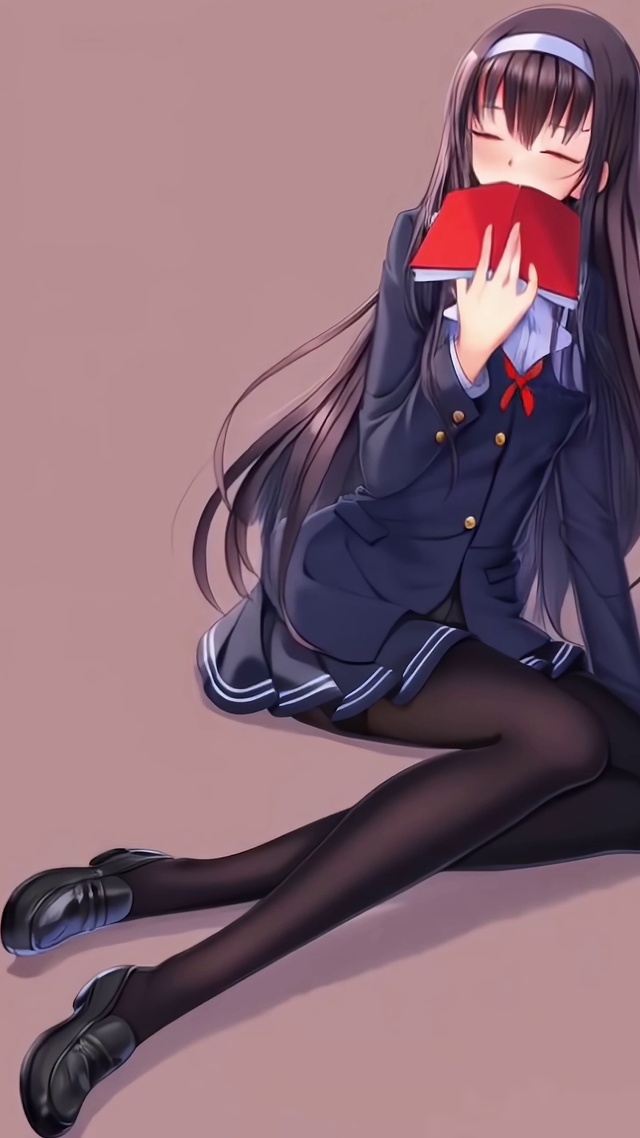 日漫长腿黑丝JK校园女神