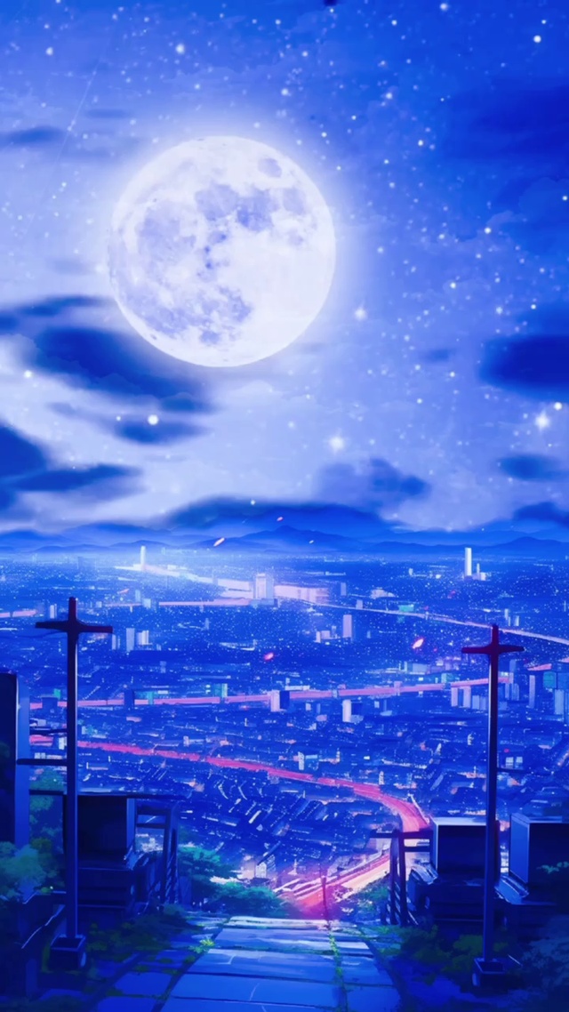 夜晚的城市