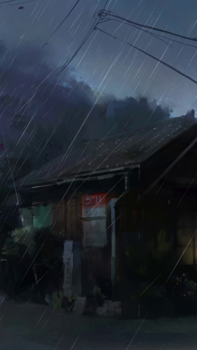 狂暴暴雨的街道 2