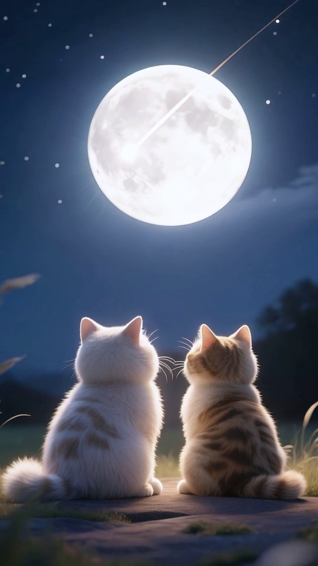 双猫的静谧时光