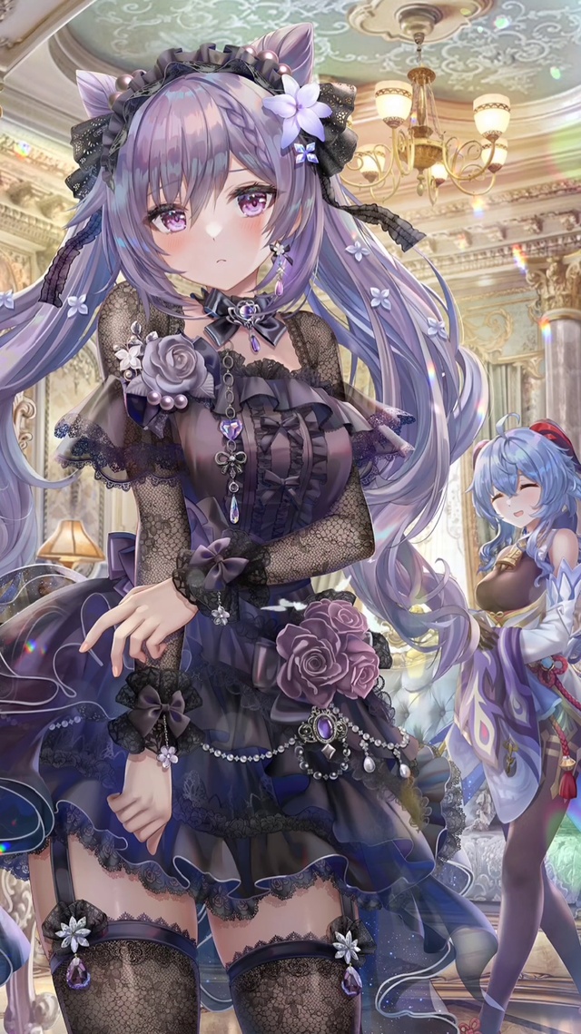 最美礼服刻晴4k