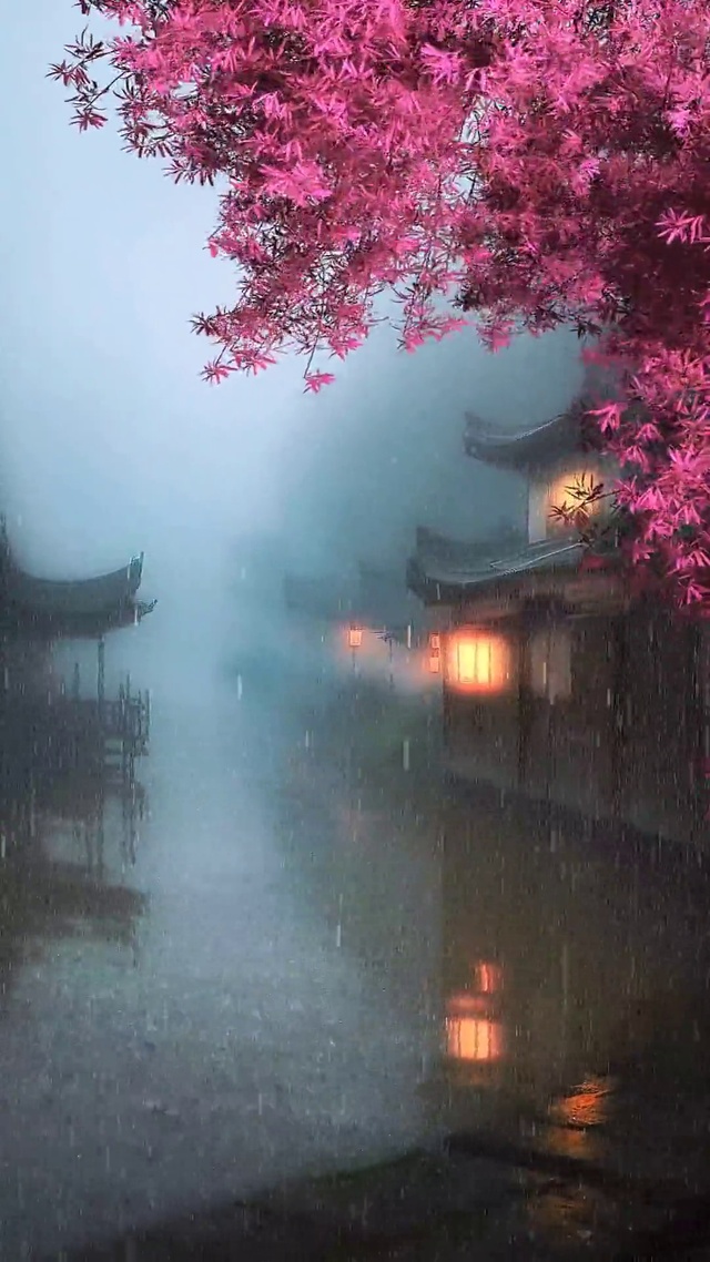 烟雨入江南