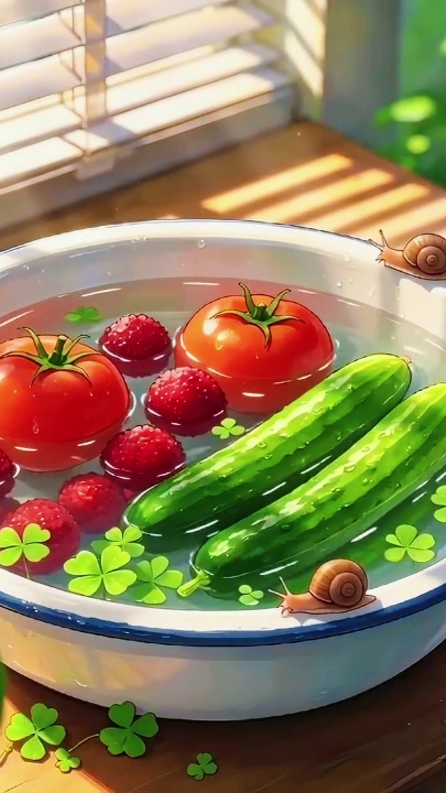 夏日窗边的清爽食光