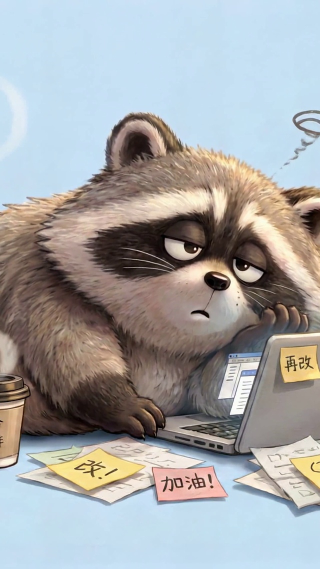 还没完的打工人小浣熊
