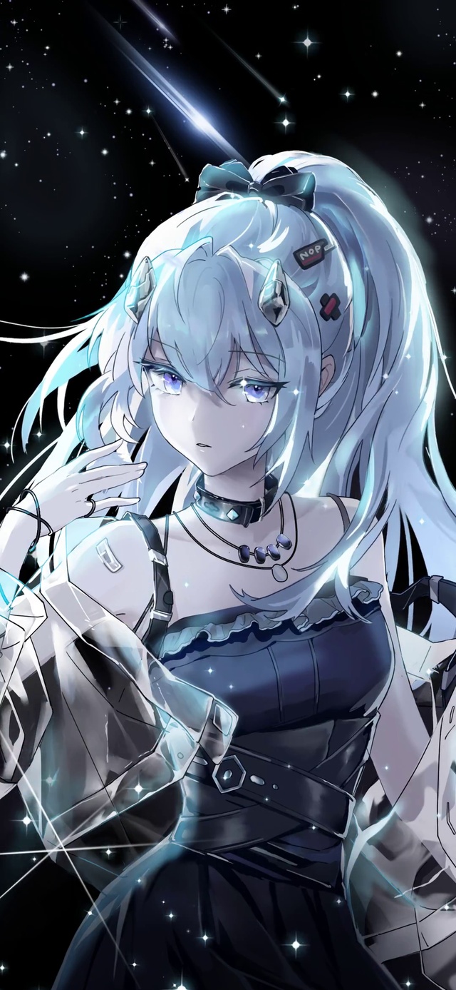 银发星空少女