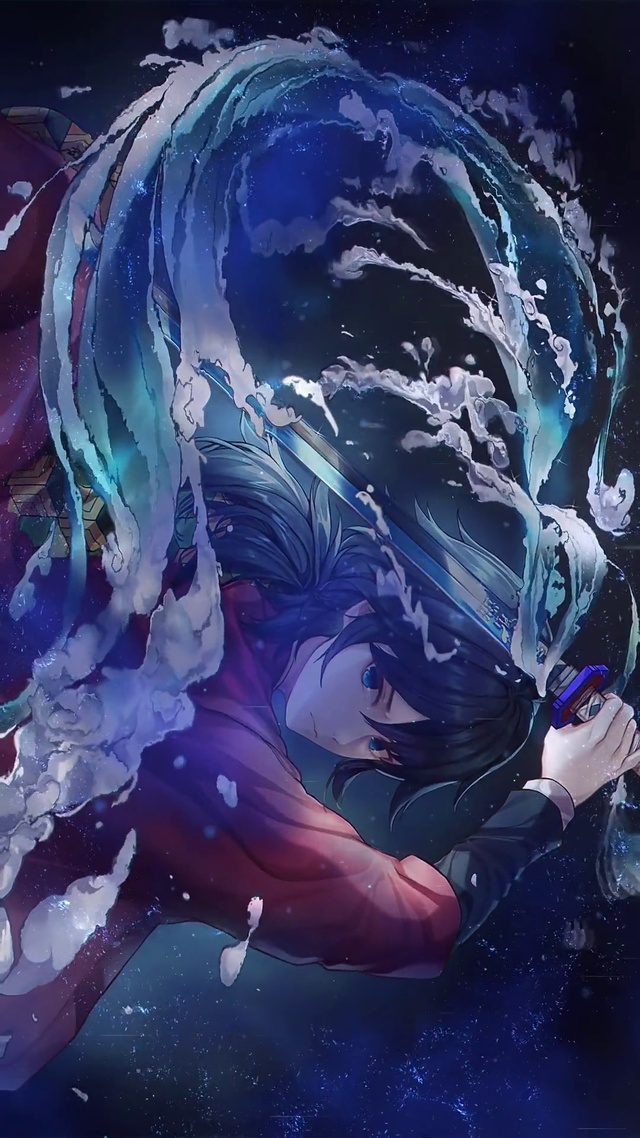 鬼灭之刃富冈义勇横版