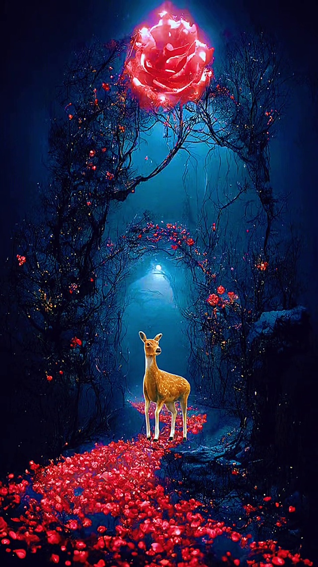 一鹿生花