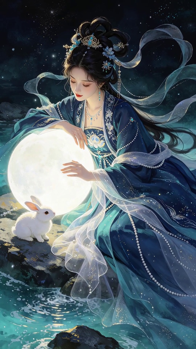 古风月光女神