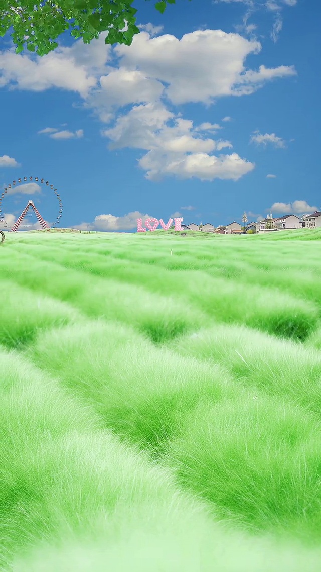 绿色很美，最护眼的颜色。