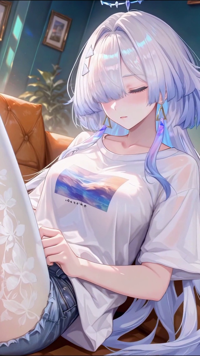 白丝美少女莫宁