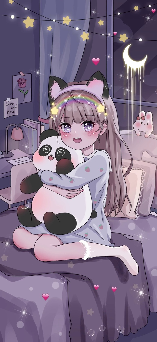 保持可爱
