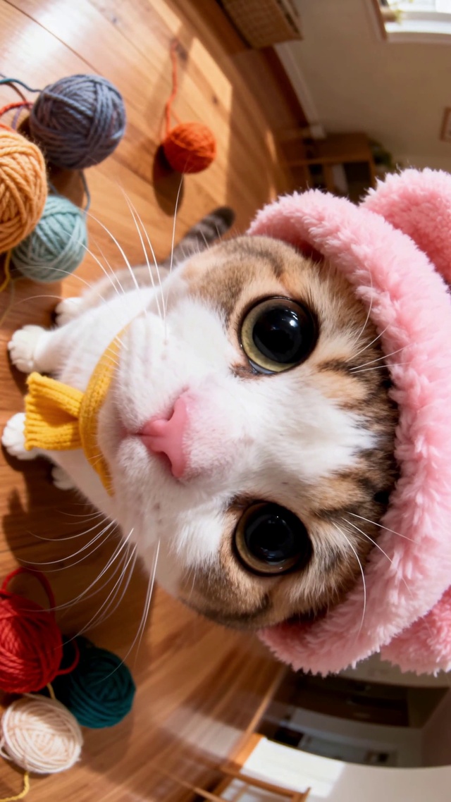 暖阳睡意萌宠猫咪特写