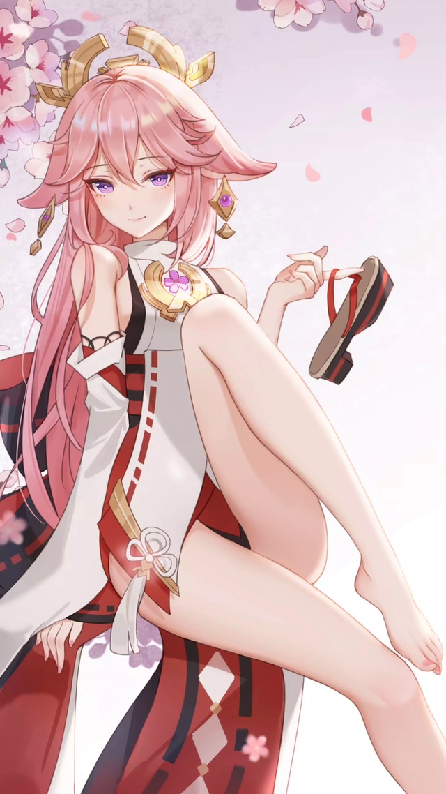 萌萌兽娘八重神子4k