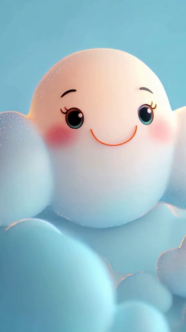 简约小清新云朵