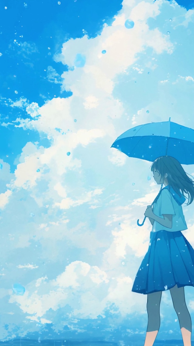 雨中漫步