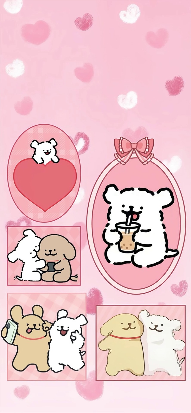 线条小狗diy