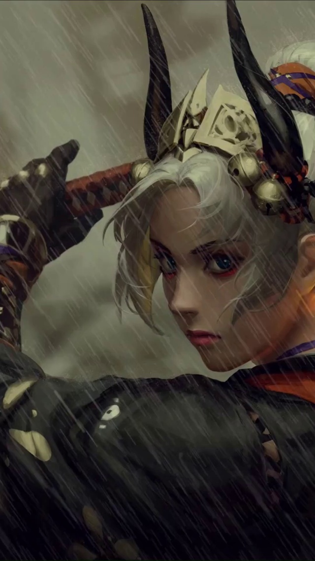 美女武士