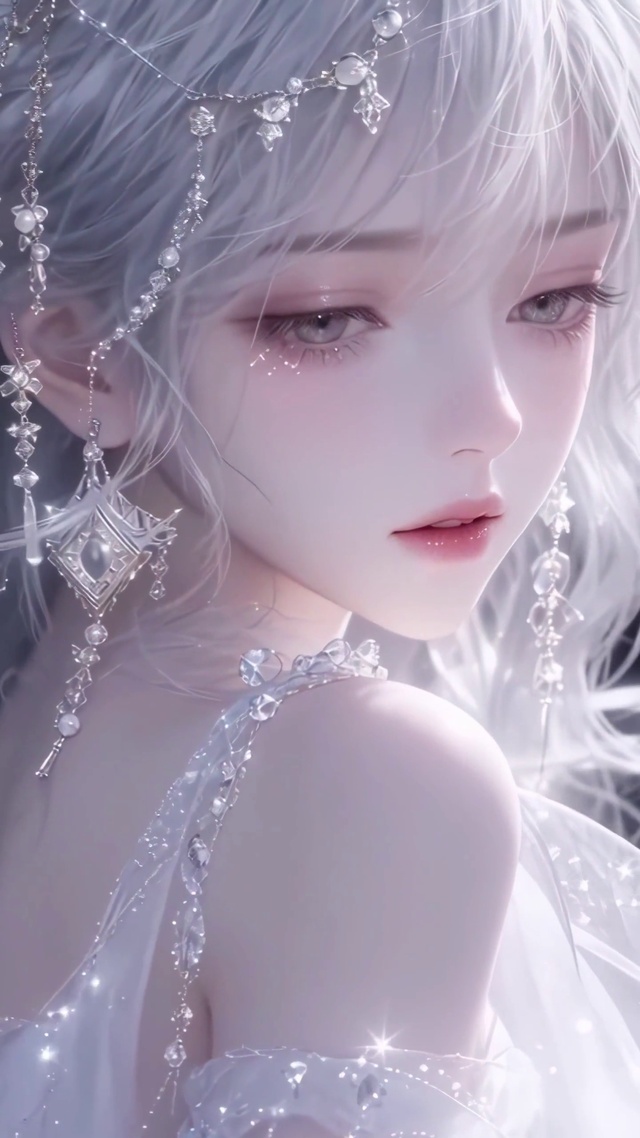 闪亮水晶美女