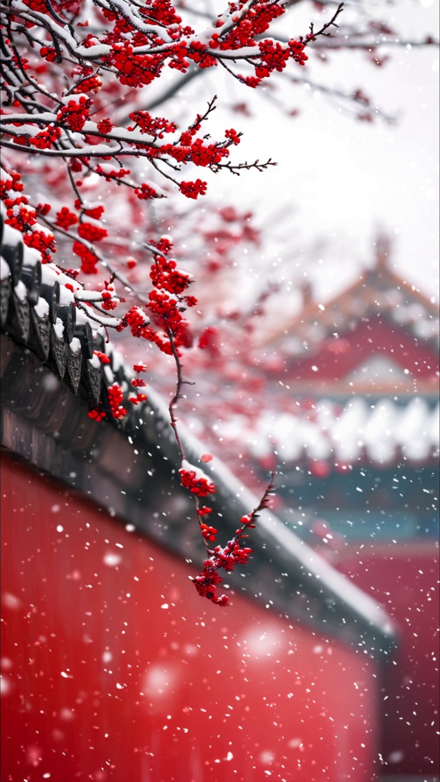 古风雪景