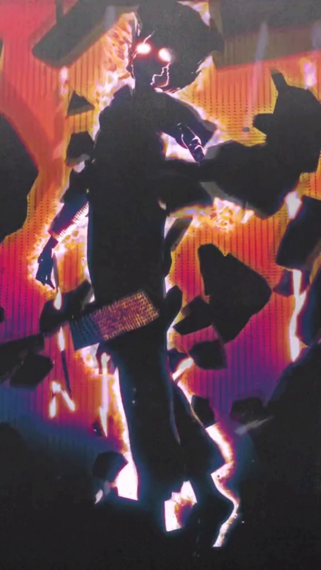 动漫灵能百分百霸气黑化变身