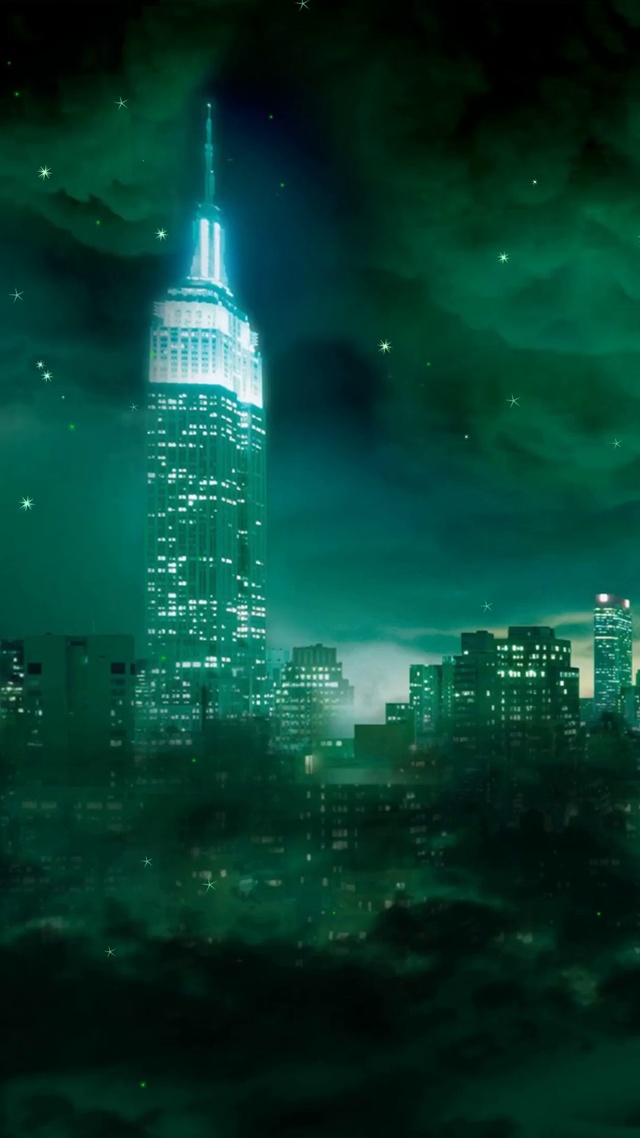 唯美城市之光护眼