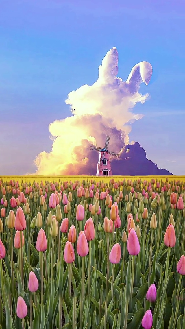 生活需要一点童话，就好像兔子的世界下起了萝卜雨