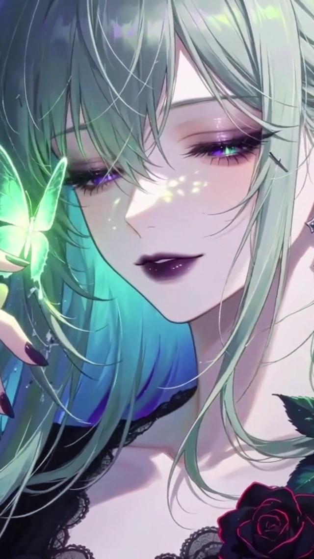 暗黑系哥特少女的荧蝶