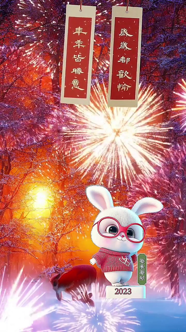 岁岁都欢愉 季季皆胜意