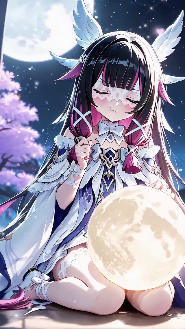 哥伦比娅丨月下少女丨