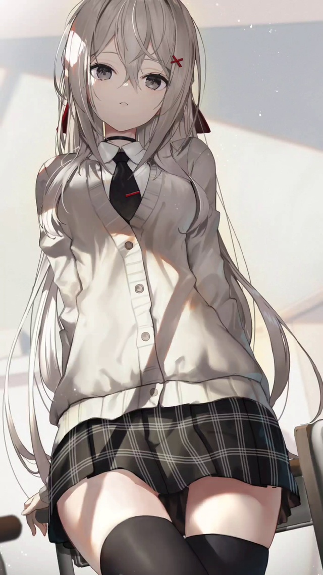 jk制服美女4k