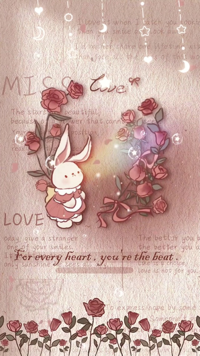 复古元气可爱小兔子