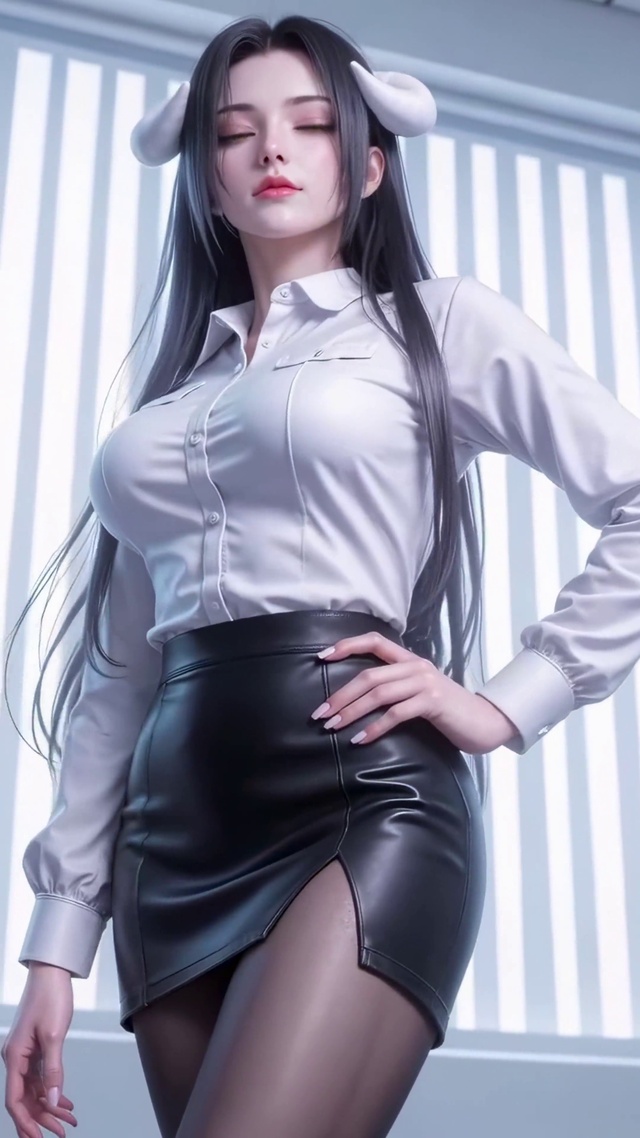 制服黑丝美女