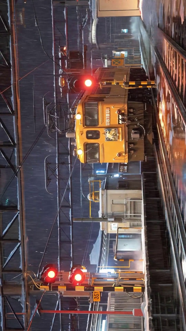 雨中列车