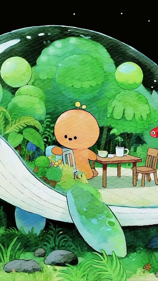 小奶龙的森林鲸鱼舱