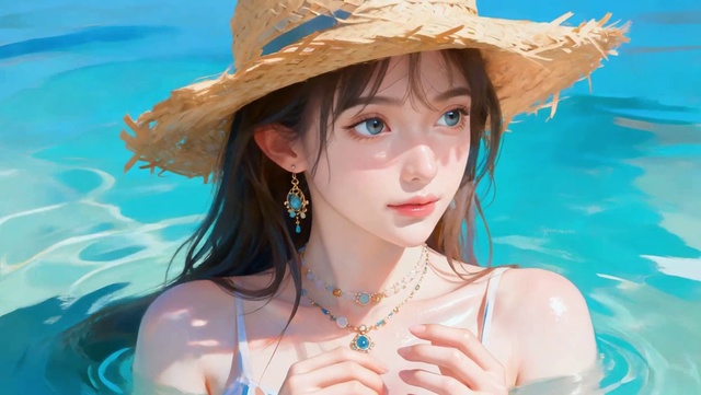 草帽女孩