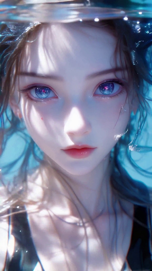 眼睛里闪烁着星星