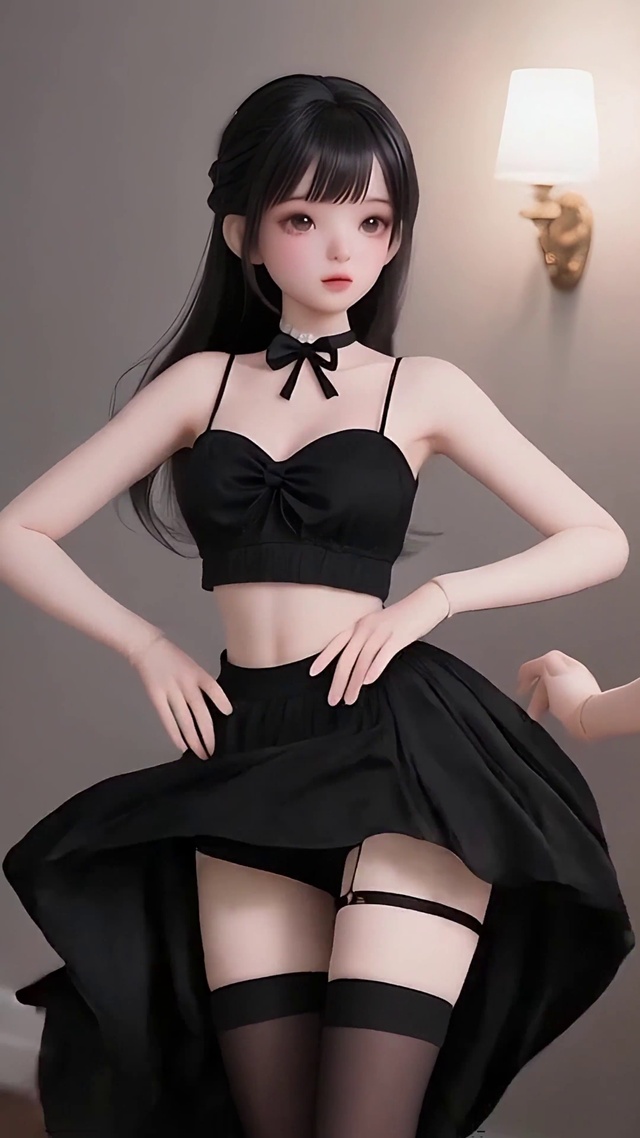 跳踢踏舞的少女