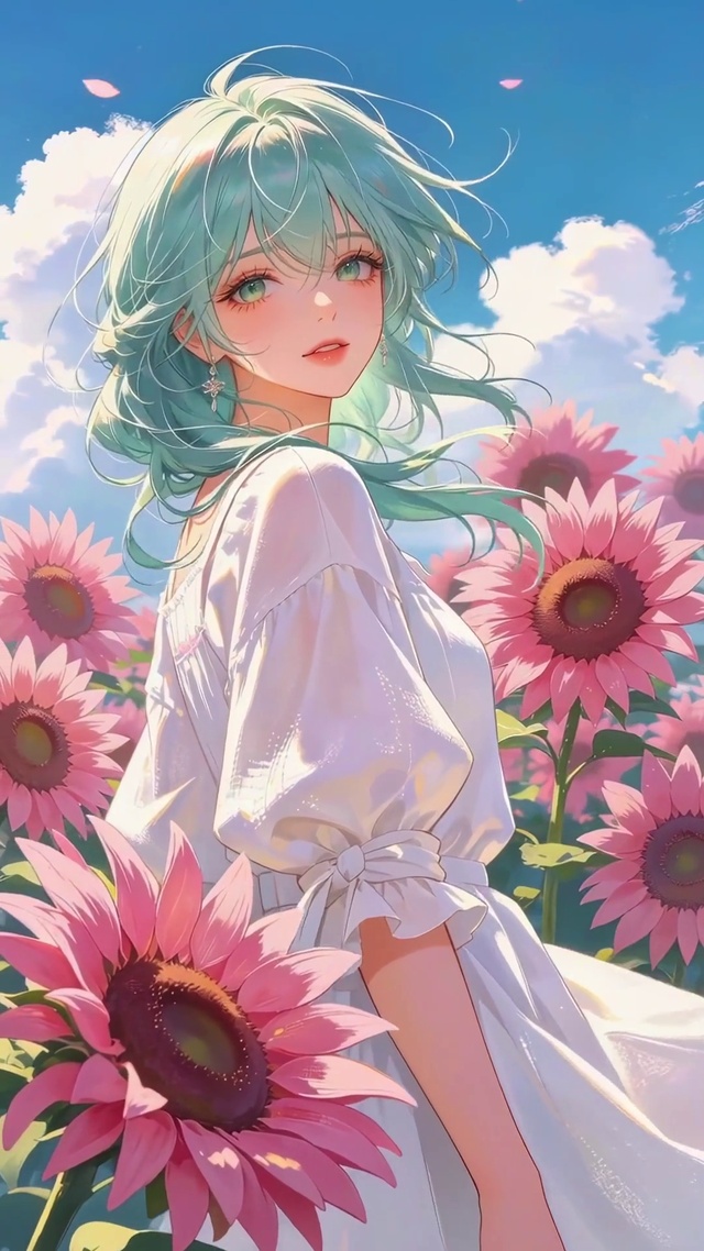 小清新治愈女孩壁纸