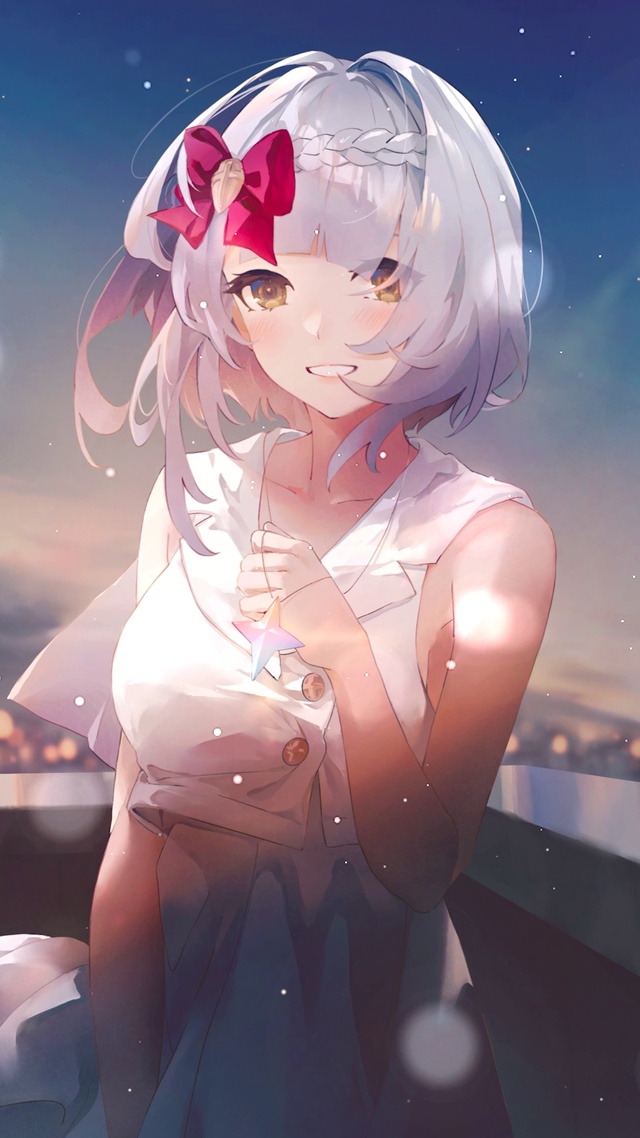 星光白发少女