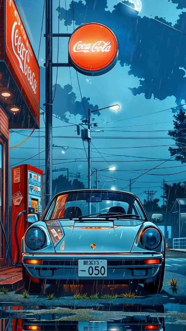 傍晚街道