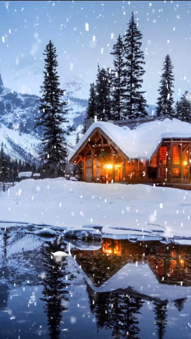 “今年冬天可以相约一起看雪吗”