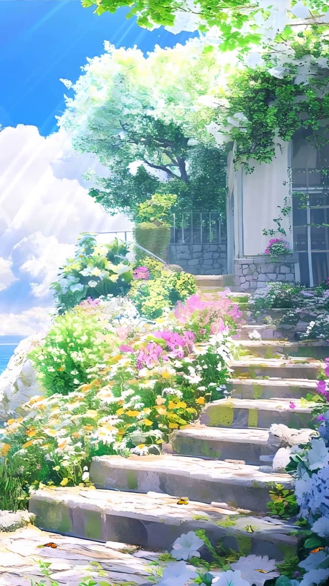 海景花草树木