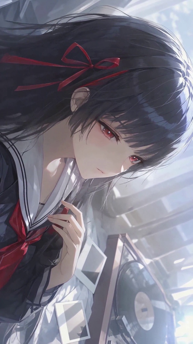 红瞳少女的慵懒午后千咲